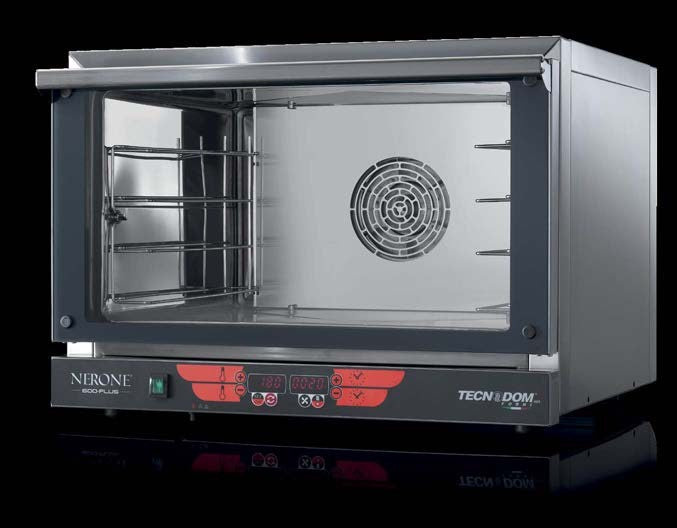 TECNODOM FED04NEPSV-PLUSH2O - Electric Digital Convection Oven 4 Trays 600 x 400 mm