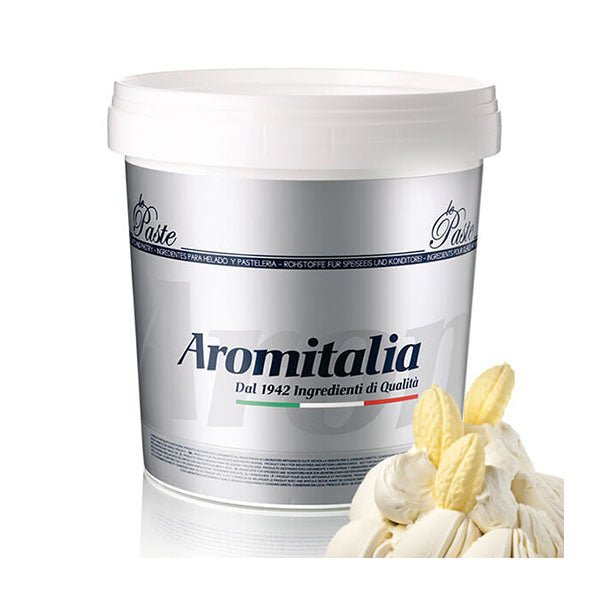 Aromitalia 1145 - Pasta White Chocolate 3.5 Kg. - GEI-1145 - Aromitalia