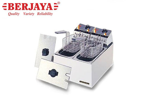 Berjaya DF23D - Electrical Deep Fryer Double Bowl - BERJAYA-DF23D - Berjaya