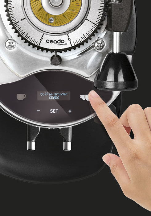 CEADO E37T - Silent Coffee Grinder 1600 g - Black - CEADO-E37T - Ceado