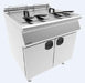 INOKSAN 7FG20 - Gas Deep Fat Fryer Double Bowl 24 Lt - INOKSAN