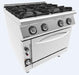 INOKSAN 7KG23 - Gas Range 4 Burner with Oven - INO-7KG23 - INOKSAN