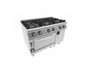 INOKSAN 7KG33 - Gas Cooker 6 burners with Oven and Cabinet - INO-7KG33 - INOKSAN