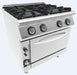 INOKSAN 9KG23 - 4 Burners Gas Rang with Oven - INOKSAN