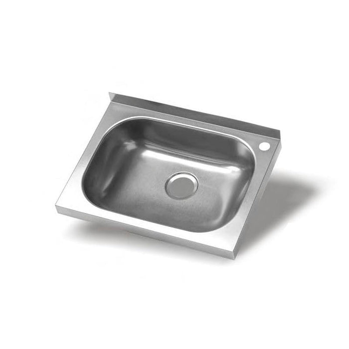 Inox Piave - Stainless Steel Bowl Sink 25x40x50 - Left - Made in Italy - INO-504025IPS - Inox Piave