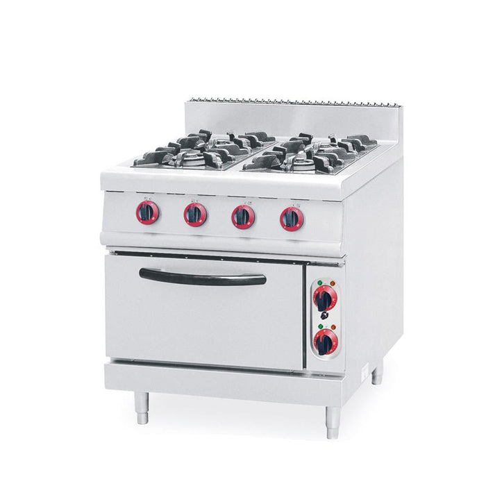 Linkrich ZH-TQ-4 - Gas Range 4-Burner with Electric Oven - LIN-ZH-TQ-4 - LinkRich