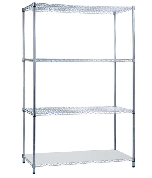 REDDHOTT 183672 - 4 Tire Stainless Steel Shelf 90 cm - RH-183672-4S - Reddhott