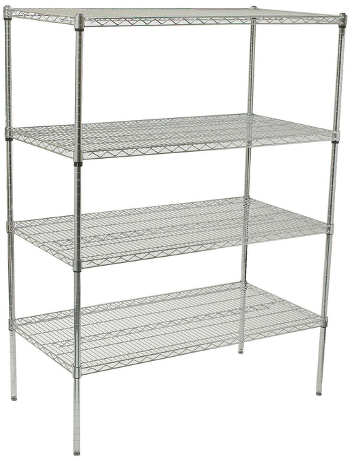 Reddhott 186072-4C - 4 Tier Chrome Shelving 152 cm - RH-186072-4C - Reddhott