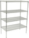 Reddhott 186072-4C - 4 Tier Chrome Shelving 152 cm - RH-186072-4C - Reddhott