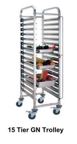 REDDHOTT RH1051 - Trolley 15 Tier GN 1/1 - RH-1051 - Reddhott