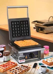 ROLLER GRILL GES 10 - Single Waffle Iron - ROL-GES10 - Roller Grill