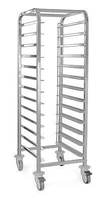 Stainless Steel - Single Baking Trolley 60x40 - KUSINA-48014060 - Kusina