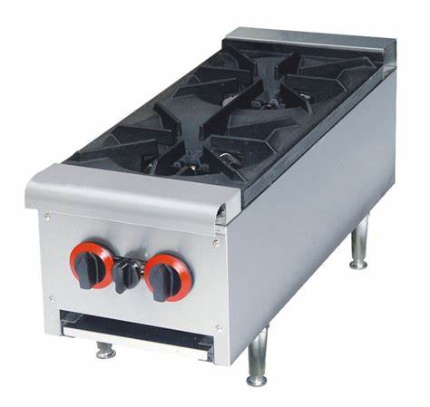 Table Top Gas Stove 2 Burners - RH-RB-2 - Reddhott