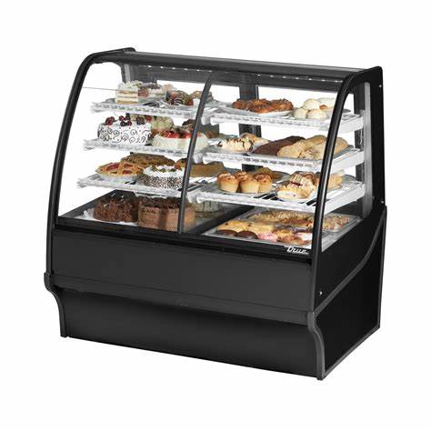 Tecnodom EVO90VSELF_N - Refrigerator Display Ventilated Self Service 90 cm - Black - DOM-EVO90VSELF_N - Tecnodom