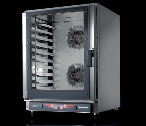 TECNODOM FEDL10NEMIDVH2O - Electric Digital Convection Oven 10 Trays 600x400 mm - DOM-FEDL10NEMIDVH2O - Tecnodom