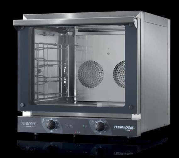 TECNODOM FEM04NE595V - Electric Mechanical Convection Oven 4 Grids 43.5x35 cm - Tecnodom