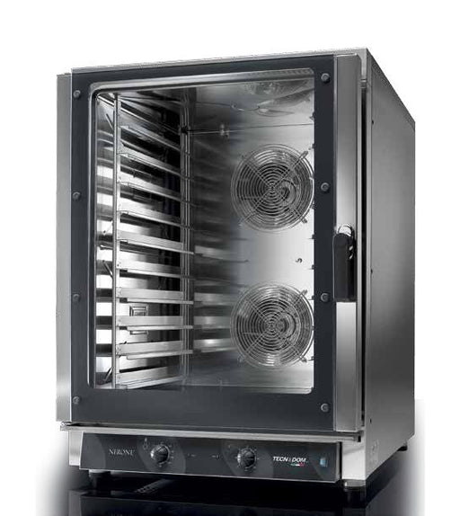 TECNODOM FEM10NEMIDVH2O - Electric Mechanical Convection Oven 10 Trays 600x400 mm - DOM-FEM10NEMIDVH2O - Tecnodom