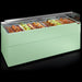 TECNODOM PUNTOK PK4VVCG1M - Ventilated Refrigerated Display 4 Trays - DOM-PK4VVCG1M - Tecnodom