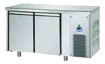 Tecnodom TF02MIDBT - 2 Doors Stainless Steel GN 1/1 Freezer Counter - DOM-TF02MIDBT - Tecnodom