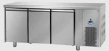 Tecnodom TF03MIDBT - 3 Doors Stainless Steel GN 1/1 Freezer Counter - DOM-TF03MIDBT - Tecnodom