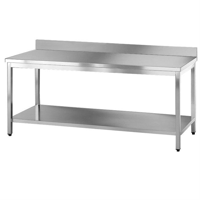 Tecnodom TN18MIDAL - Stainless Steel Work Table - DOM-TN18MIDAL - Tecnodom