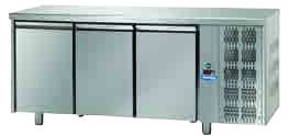 TECNODOM TP03MID - S/S 3 Doors Pastry Refrigerated Counter - Tecnodom